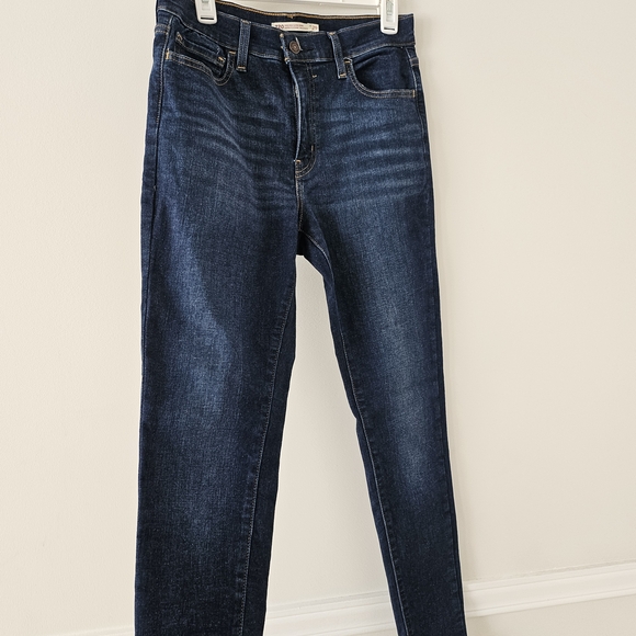 Levi's Women's Super Skinny High Rise Jeans Blue Medium 29 - Picture 3 of 10